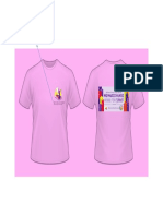No. of Shirts 105 Color of Shirts Light Pink: Brgy - Poblacion Women's Group