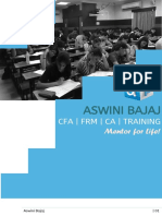 Aswini Bajaj Classes - CFAL1Brochure