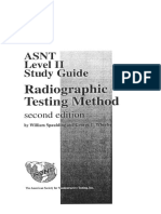 ASNT LEVEL II Study Guide - Radiographic Testing Method (Tog