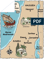 harta israel pe vremea dlui isus