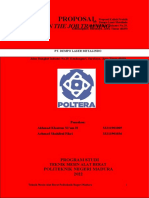 Proposal Ojt PT Dempo Laser Metalindo - Poltera