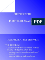 Chapter Eight: Portfolio Analysis