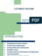 Employment Income: Presented By: Kennedy Okiro