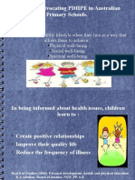 Rationale Advocating PDHPE in Australian Primary Schools