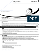 Asset: Reading For Understanding - Vocabulary English: Class 3