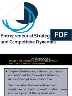 Competitive N Entrepreneurial Strategy Lec 10 N 12 M. Usman