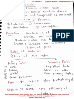 Economics Handwritten Class Notes. by MyNotesAdda