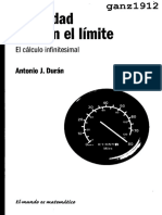 El Mundo Es Matemático - 14 - La Verdad Está en El Límite. El Cálculo Infinitesimal - OCR