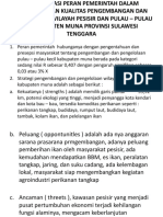 Optimalisasi Peran Pemerintah Dalam Meningkatkan Kualitas Pengembangan Dan