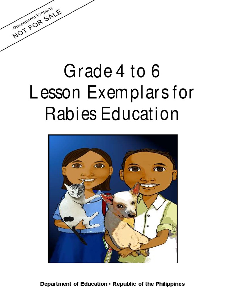 Grade 4 To 6 Rabies Lesson Plans Health | PDF | Copyright | Rabies