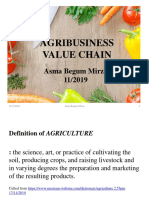 Agri Business Value Chain