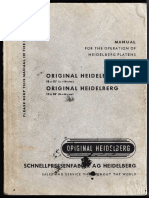 Heidelberg 1015 Manual