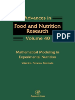 (Advances in Food and Nutrition Research 40) Stephen P. Coburn and Douglas W. Townsend (Eds.) - Mathematical Modeling in Experimental Nutrition_ Vitamins, Proteins, Methods-Elsevier, Academic Press (1