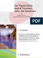 LIterasi Digital Dalam Menangkal Terorisme, Radikalisme