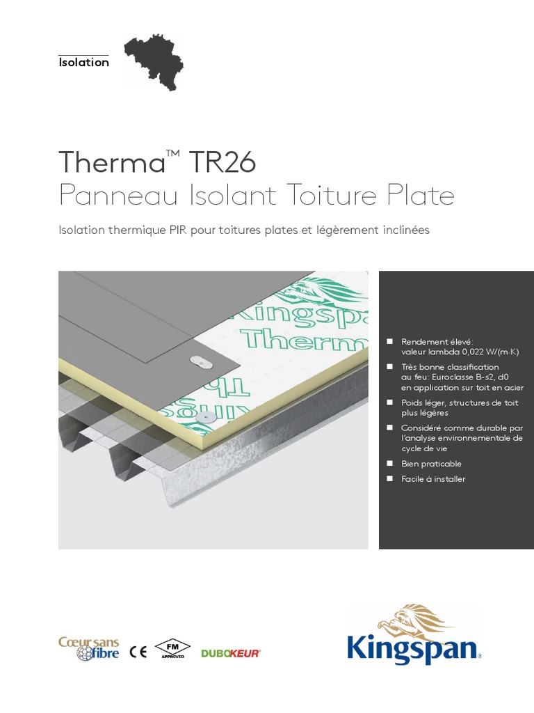 Therma TR26 - productspecs-BE-FR | PDF | Physique appliquée et ...