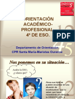 Presentación Familias 4º de ESO