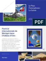 French Culture in Europe - Switzerland