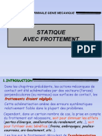 Statique Frottement