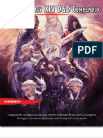 5a Edizione D&D X Final Fantasy XIV - Compendio Di Classi e Gare - Raccoglitore GM