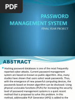 Password Management System