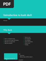 Bash Shell On MAC and Linux