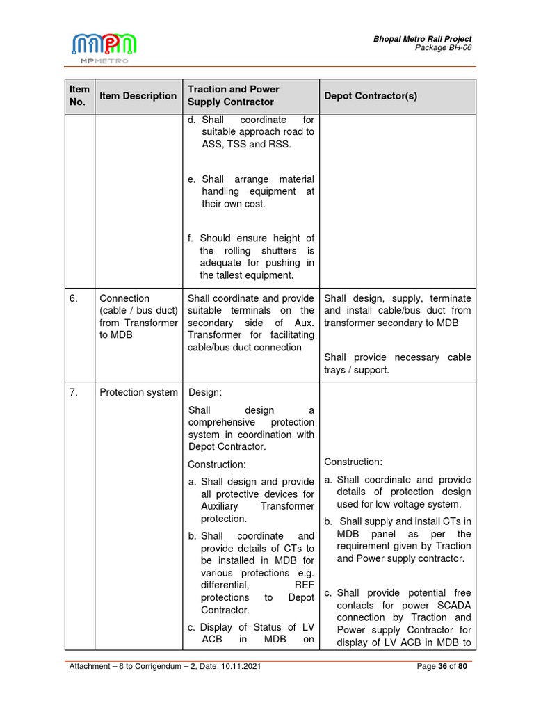 BH06 Corrigendum 2 Terms Conditions-36 | PDF | Transformer | Electrical ...