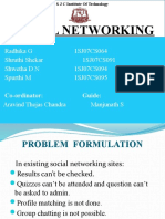 Social Networking: Presented by