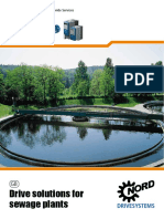 Drive Solutions For Sewage Plants: Drivesystems