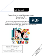 Organization & Management Module