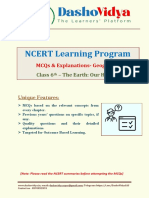 Ncert Learning Program: Mcqs & Explanations-Geography