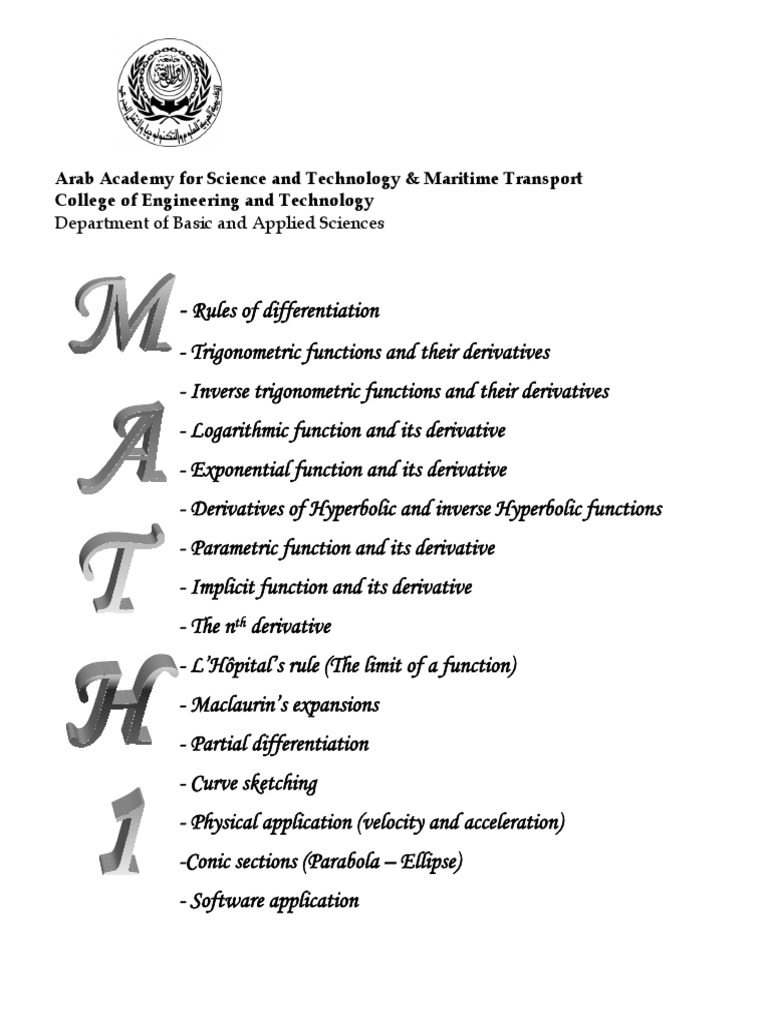 Sheet Math.1 | PDF | Mathematical Concepts | Functions And Mappings