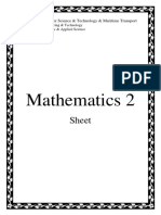 Sheet Math2