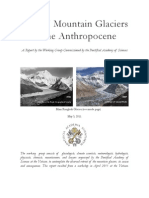Fate of Mountain Glaciers in The Anthropocene