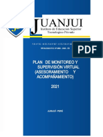 Plan Del Monitoreo Iestp Juanjui - 2021