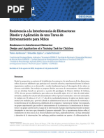 Aplicacion de Una Tarea de Interferencia