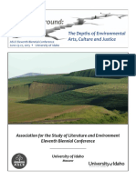 Association For The Study of Literature and Environment Eleventh Biennial Conference