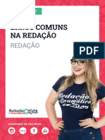 AULA 5 - Redação - Erros Comuns Que Prejudicam Sua Nota - Profa. Pamba