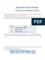 Ejemplo Completo Regres Lineal Excel