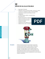 Posicionador de válvulas Fieldbus flexible y confiable