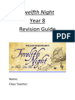 Year 8 Revision Guide: Twelfth Night