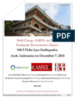 M6.5 Pidie Jaya Earthquake, Aceh, Indonesia On December 7, 2016