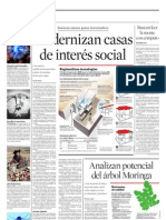 Modernizan casas de interés social