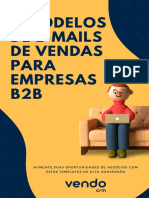 Modelos de e-mails B2B para aumentar vendas