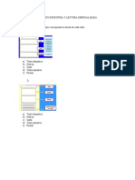 Prueba de Diagnóstico Escritura y Lectura Especializada