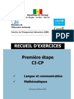 Recueil D'exercices CI-CP