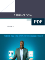 Introdução à criminologia e história do pensamento criminológico