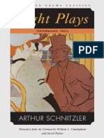 Eight Plays-Arthur Schnitzler
