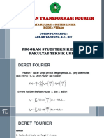 Deret Dan Transformasi Fourier (1)