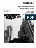 KX TD1232_KX TD816 Programming Guide