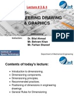 Lecture 3 & 4 - Dimensioning